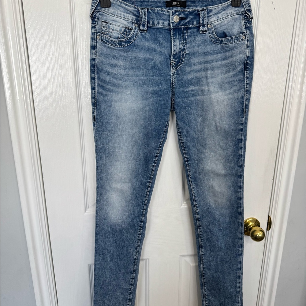 True Religion Light Wash Skinny Jeans